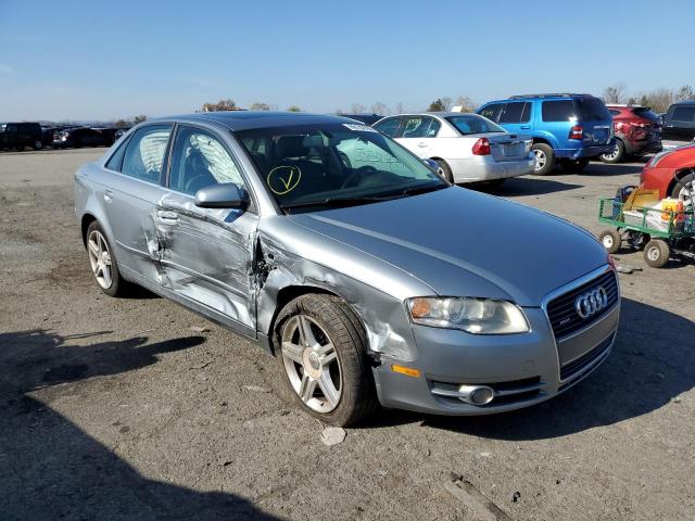 AUDI A4 2.0T QU 2007 with VIN WAUDF78EX7A062905 - Photo from auction