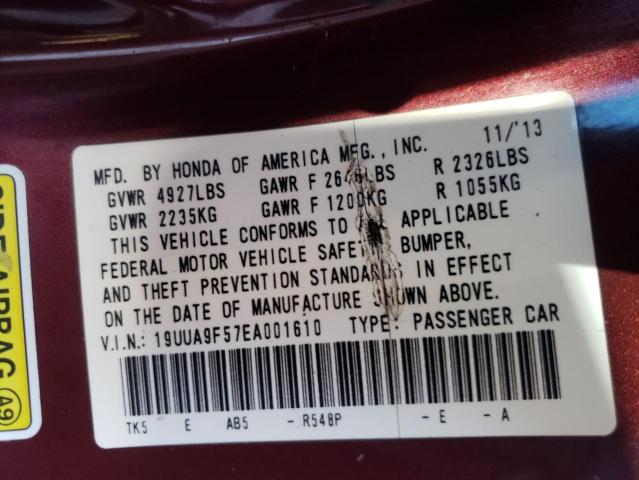 Zdjęcie 10 z aukcji – 2014 ACURA TL TECH z VIN 19UUA9F57EA001610