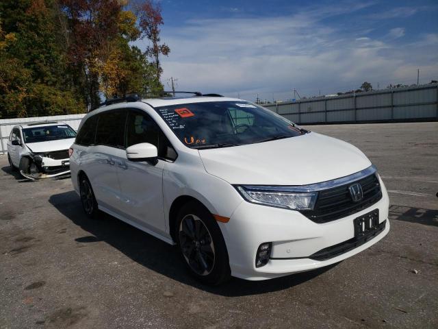 HONDA ODYSSEY EL 2022 with VIN 5FNRL6H92NB045213 - Photo from auction
