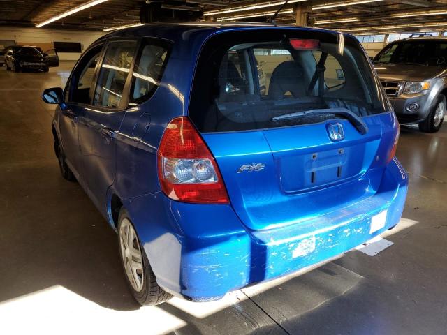 Photo 3 from auction – 2008 HONDA FIT with VIN JHMGD38488S046105