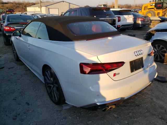 Photo 3 from auction – 2021 AUDI S5 PREMIUM with VIN WAUW4GF53MN002163