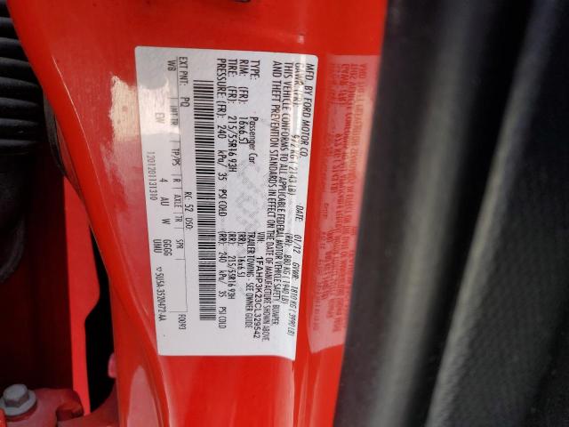 Photo 10 from auction – 2012 FORD FOCUS SE with VIN 1FAHP3K23CL329542