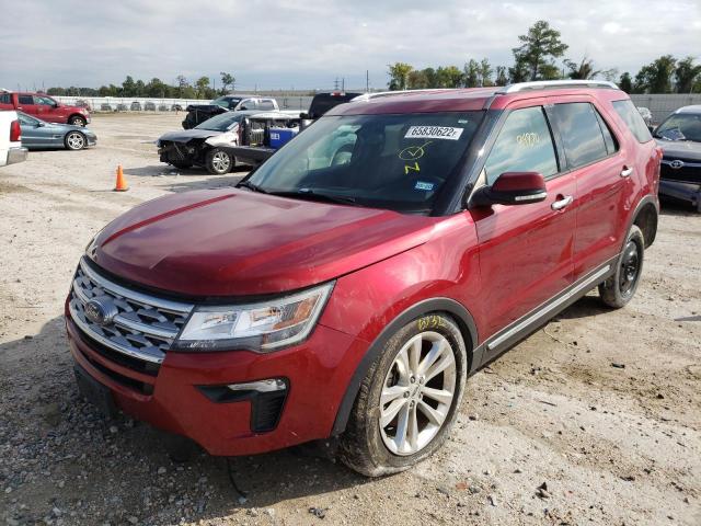 Photo 2 from auction – 2018 FORD EXPLORER L with VIN 1FM5K7F81JGA79138
