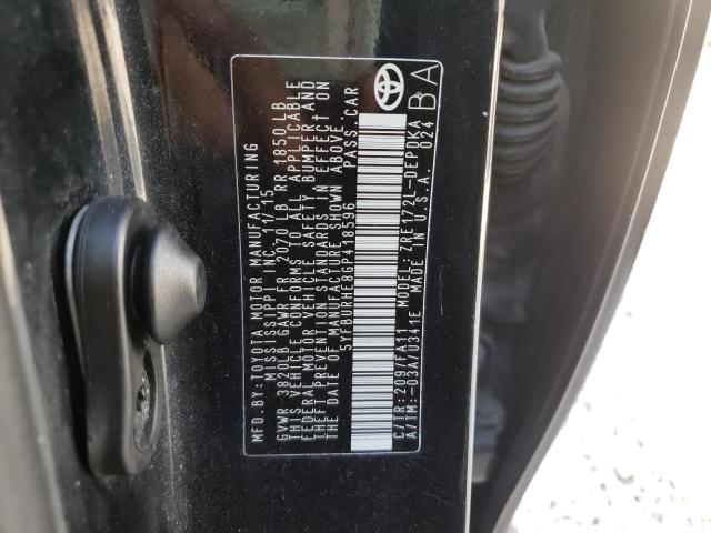 Photo 10 from auction – 2016 TOYOTA COROLLA L with VIN 5YFBURHE8GP418596