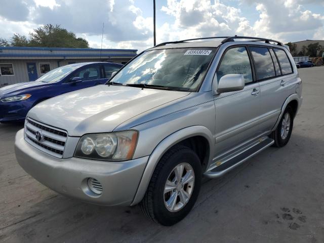 TOYOTA HIGHLANDER 2002 with VIN JTEGD21AX20026318 - Photo from auction