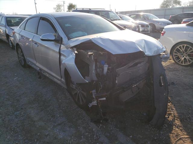 HYUNDAI SONATA SPO 2017 with VIN 5NPE34AF0HH550367 - Photo from auction