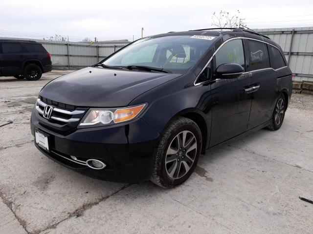 Photo 2 from auction – 2016 HONDA ODDYSSEY with VIN 5FNRL5H98GB123121