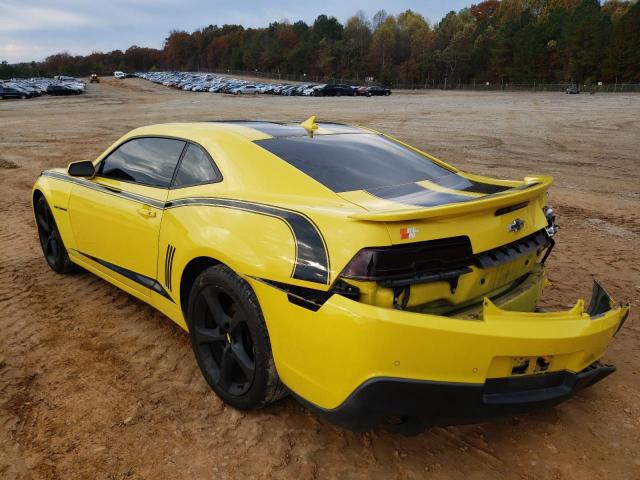 Photo 3 from auction – 2014 CHEVROLET CAMARO LT with VIN 2G1FB1E38E9181111