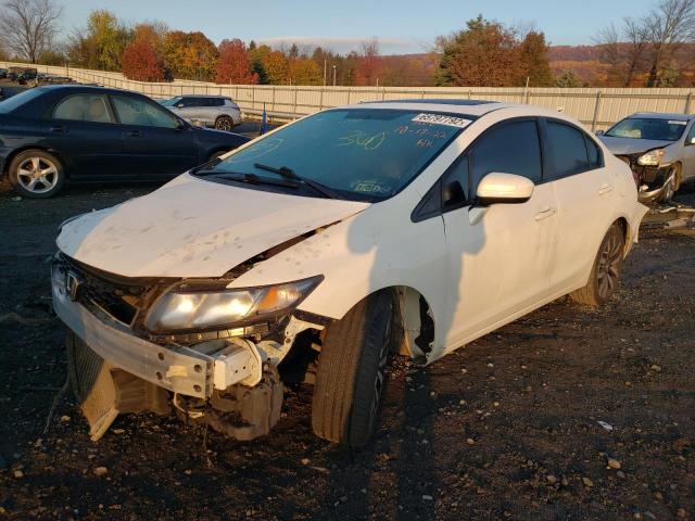 Photo 2 from auction – 2014 HONDA CIVIC EXL with VIN 19XFB2F92EE266320