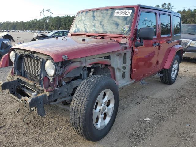 Photo 2 from auction – 2013 JEEP WRANGLER U with VIN 1C4BJWEG0DL569983