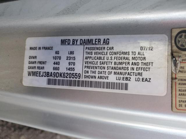 Photo 10 from auction – 2013 SMART FORTWO PUR with VIN WMEEJ3BA9DK620559