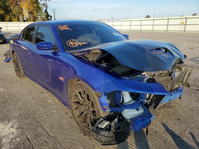 DODGE CHARGER R/ 2018 with VIN 2C3CDXGJ4JH247578 - Photo from auction
