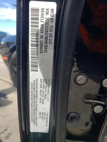 Photo 10 from auction – 2021 DODGE CHALLENGER with VIN 2C3CDZAG7MH615443