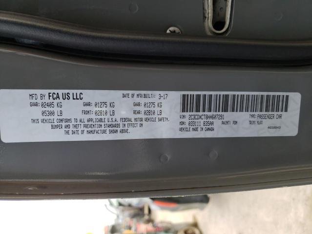 Photo 10 from auction – 2017 DODGE CHARGER R/ with VIN 2C3CDXCT8HH607291