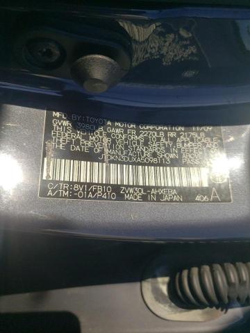Photo 10 from auction – 2010 TOYOTA PRIUS with VIN JTDKN3DUXA5098113