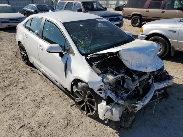TOYOTA COROLLA SE 2020 with VIN 5YFS4RCE0LP026830 - Photo from auction