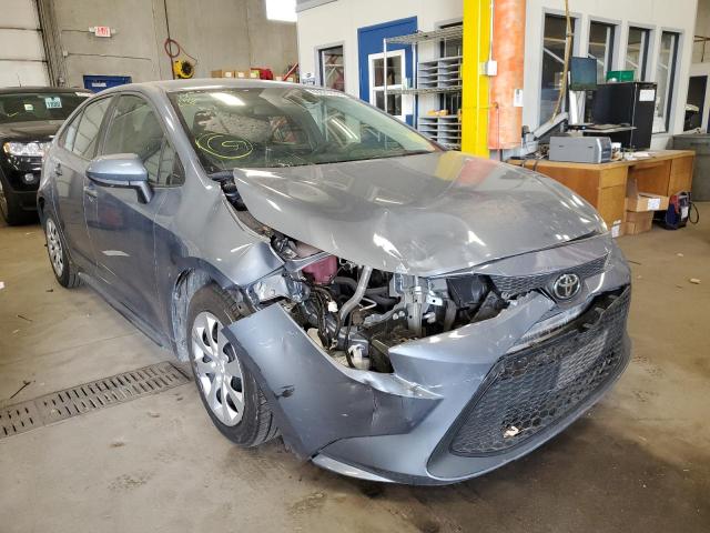 TOYOTA COROLLA LE 2020 with VIN 5YFEPRAE3LP019281 - Photo from auction