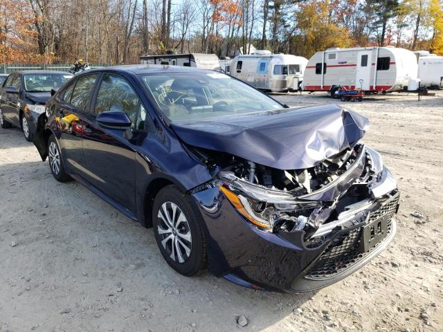 TOYOTA COROLLA LE 2022 with VIN JTDEAMDE4NJ058324 - Photo from auction
