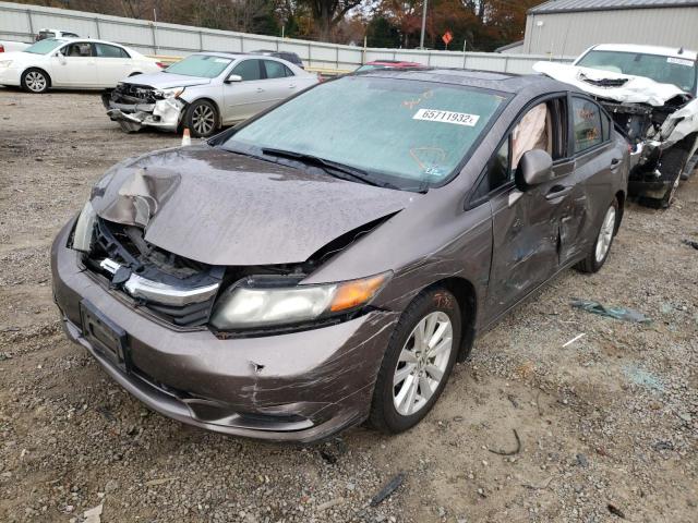 Photo 2 from auction – 2012 HONDA CIVIC EX with VIN 2HGFB2F87CH565666