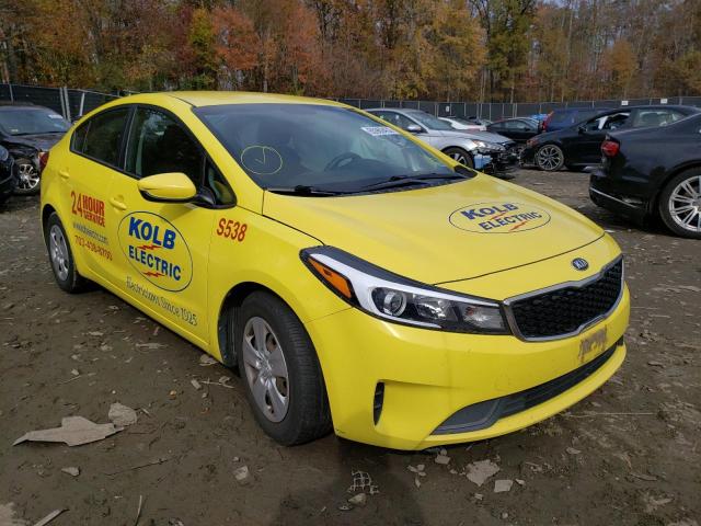 Photo 1 from auction – 2017 KIA FORTE LX with VIN 3KPFK4A70HE154251