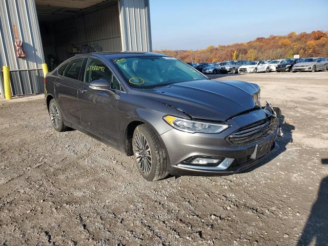 FORD FUSION SE 2017 with VIN 3FA6P0T99HR322590 - Photo from auction