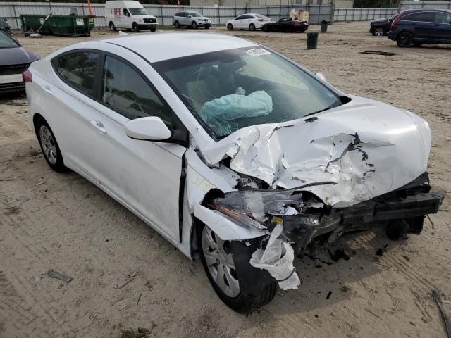 HYUNDAI ELANTRA SE 2016 with VIN 5NPDH4AE2GH772346 - Photo from auction