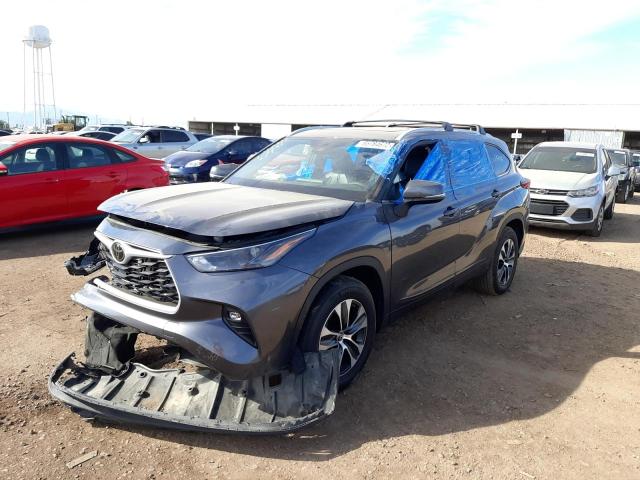 Photo 2 from auction – 2022 TOYOTA HIGHLANDER with VIN 5TDHZRAH3NS090203
