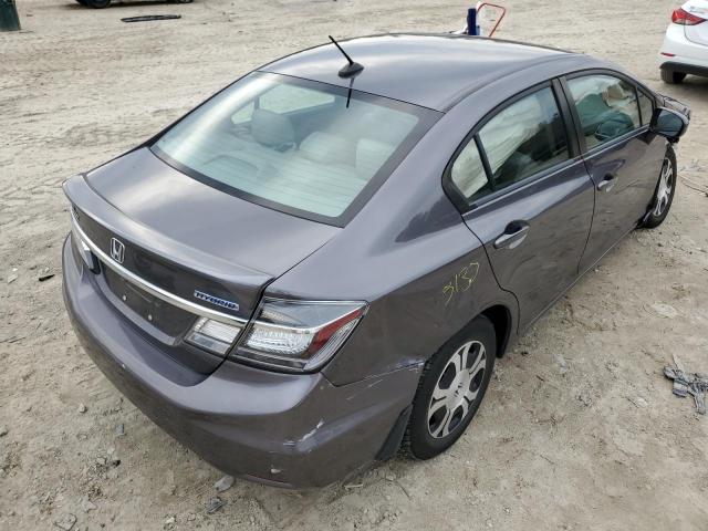 Photo 4 from auction – 2015 HONDA CIVIC HYBR with VIN 19XFB4F39FE201988