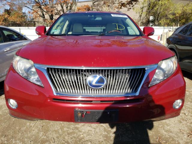 Photo 9 from auction – 2010 LEXUS RX 450 with VIN JTJBC1BA6A2022373