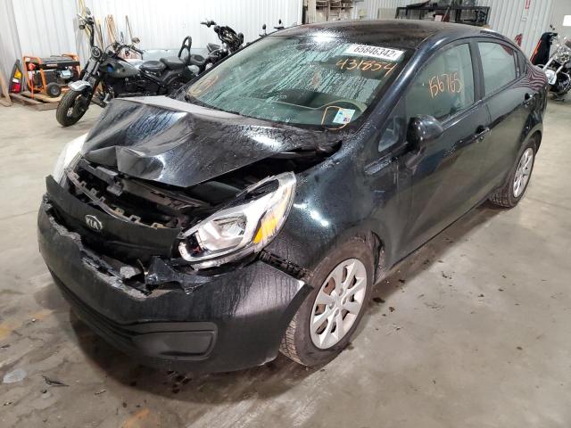 Photo 2 from auction – 2015 KIA RIO LX with VIN KNADM4A34F6431854