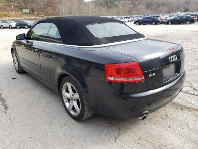 Photo 3 from auction – 2007 AUDI A4 3.2 CAB with VIN WAUDH48H77K027218