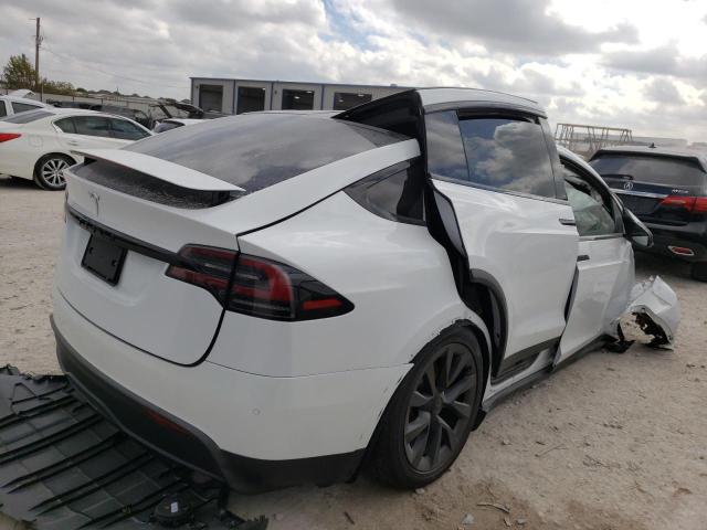 Photo 4 from auction – 2022 TESLA MODEL X with VIN 7SAXCAE53NF358656