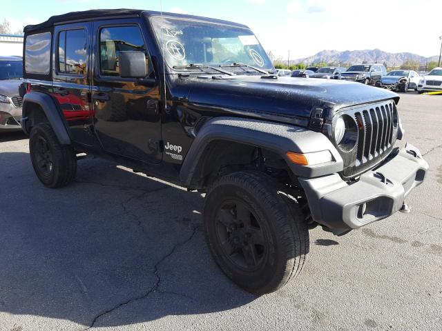 JEEP WRANGLER U 2018 with VIN 1C4HJXDG2JW155504 - Photo from auction