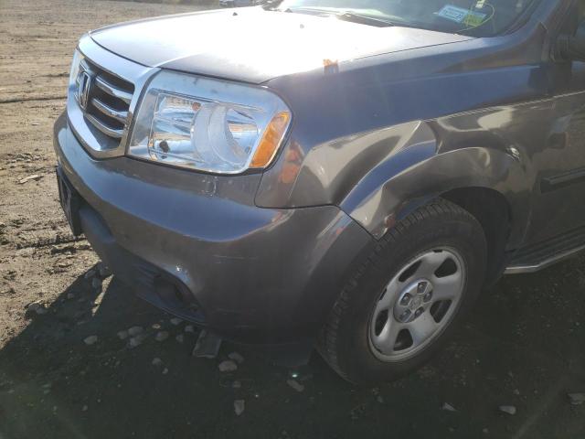 Photo 9 from auction – 2015 HONDA PILOT LX with VIN 5FNYF4H25FB048344