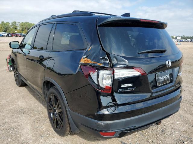 Photo 3 from auction – 2020 HONDA PILOT BLAC with VIN 5FNYF6H74LB032686