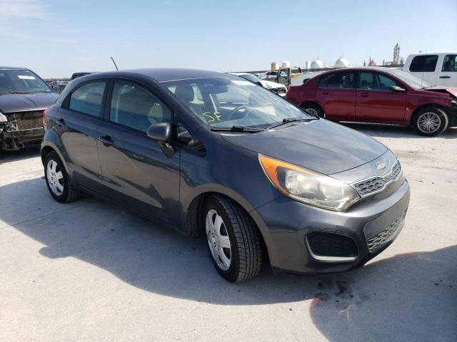 KIA RIO EX 2013 with VIN KNADN5A39D6144199 - Photo from auction