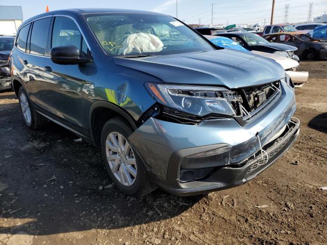 HONDA PILOT LX 2019 with VIN 5FNYF6H10KB098954 - Photo from auction
