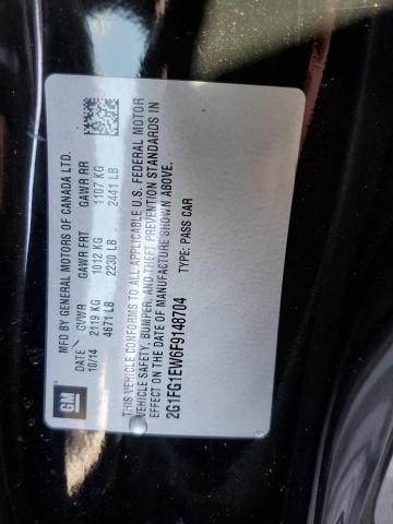 Photo 10 from auction – 2015 CHEVROLET CAMARO SS with VIN 2G1FG1EW6F9148704