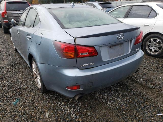 Photo 3 from auction – 2007 LEXUS IS 250 with VIN JTHCK262075009806