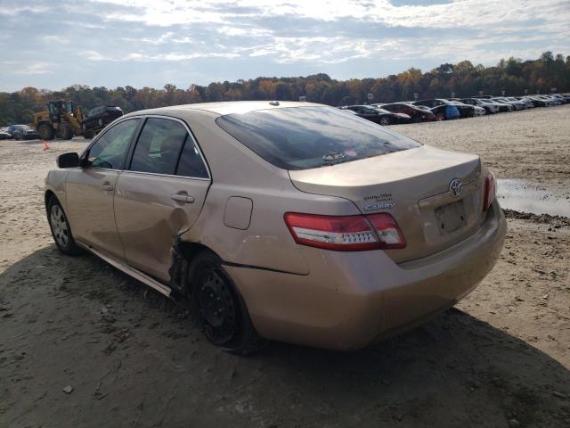 Photo 3 from auction – 2010 TOYOTA CAMRY BASE with VIN 4T1BF3EK7AU022943