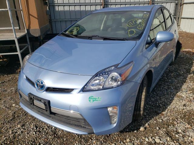 Photo 2 from auction – 2015 TOYOTA PRIUS PLUG with VIN JTDKN3DP5F3071575