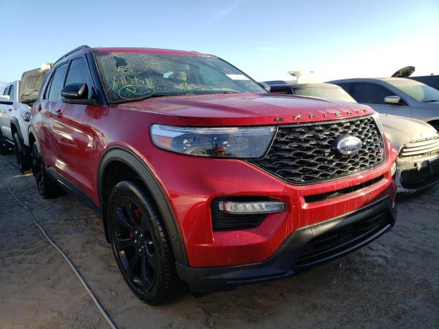 FORD EXPLORER S 2020 with VIN 1FM5K8GC5LGC07974 - Photo from auction
