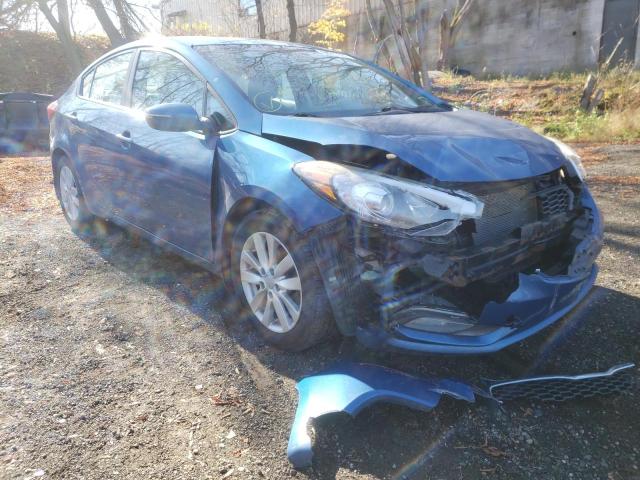 KIA FORTE LX 2015 with VIN KNAFX4A66F5325969 - Photo from auction