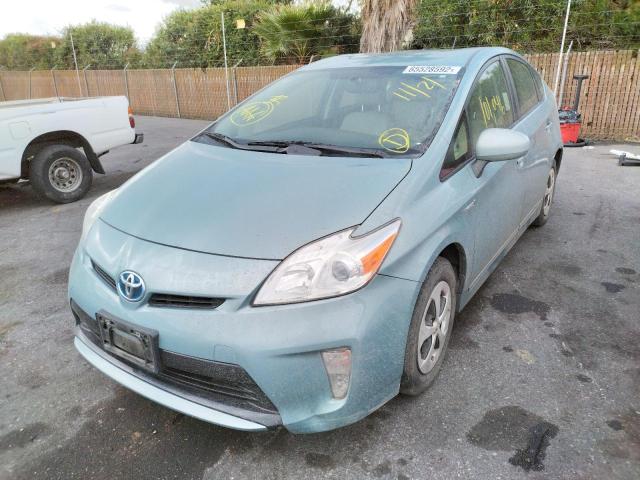 Photo 2 from auction – 2013 TOYOTA PRIUS with VIN JTDKN3DU5D1714926