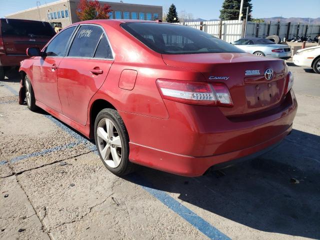 Photo 3 from auction – 2010 TOYOTA CAMRY BASE with VIN 4T1BF3EK6AU062771