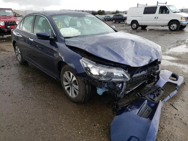 HONDA ACCORD LX 2014 with VIN 1HGCR2F39EA083091 - Photo from auction