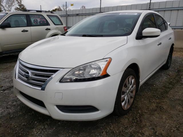 Photo 2 from auction – 2014 NISSAN SENTRA S with VIN 3N1AB7AP3EL693940