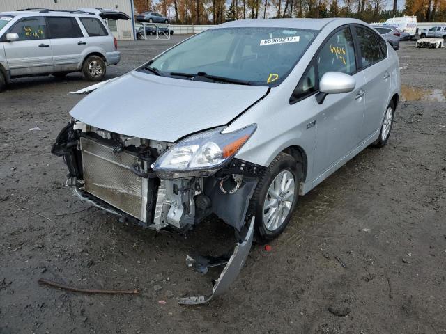 Photo 2 from auction – 2013 TOYOTA PRIUS PLUG with VIN JTDKN3DP7D3040292