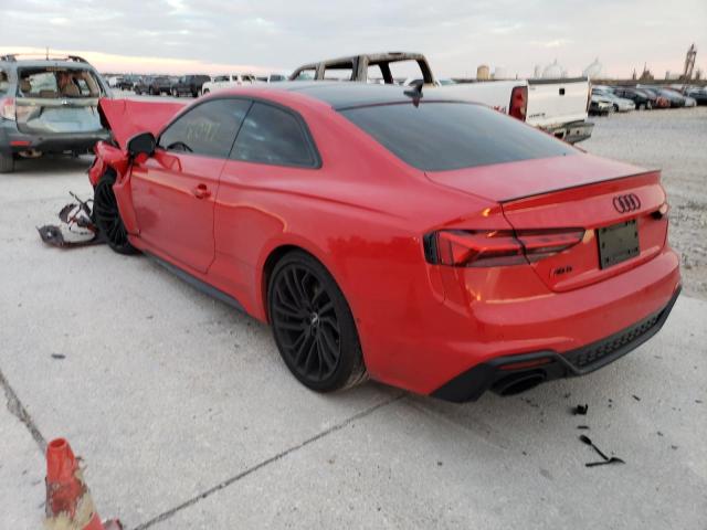 Photo 3 from auction – 2021 AUDI RS5 with VIN WUANWAF50MA901241
