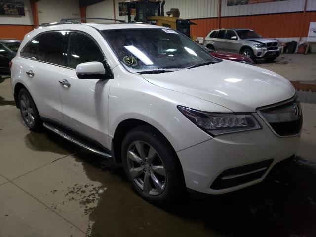 ACURA MDX ADVANC 2014 with VIN 5FRYD4H86EB501281 - Photo from auction